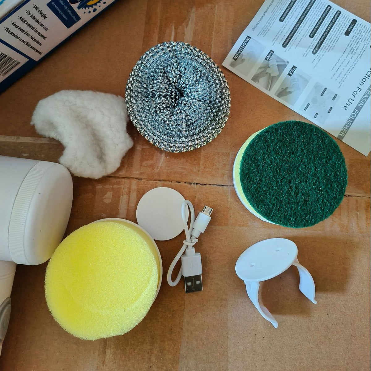 Multifunctional Electric Cleaning Brush